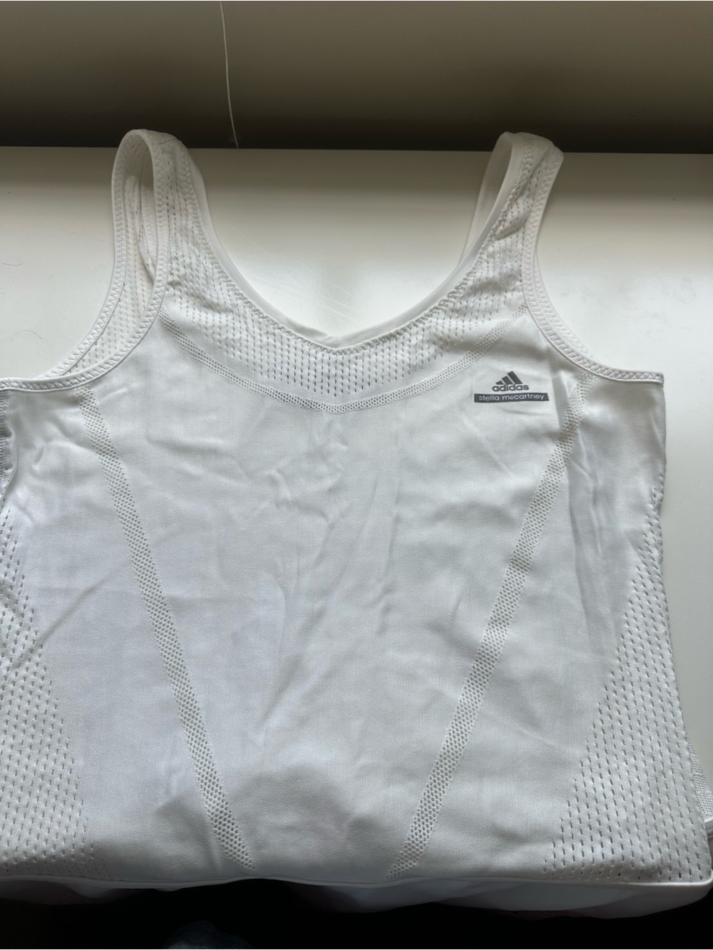 Adidas Stella McCartney Tennis Dress Large Wimbledon White - Picture 3 of 4